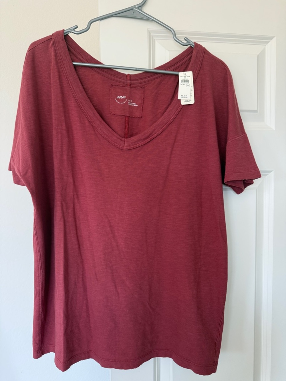 Aerie Women's V-Neck Short Sleeve Tee